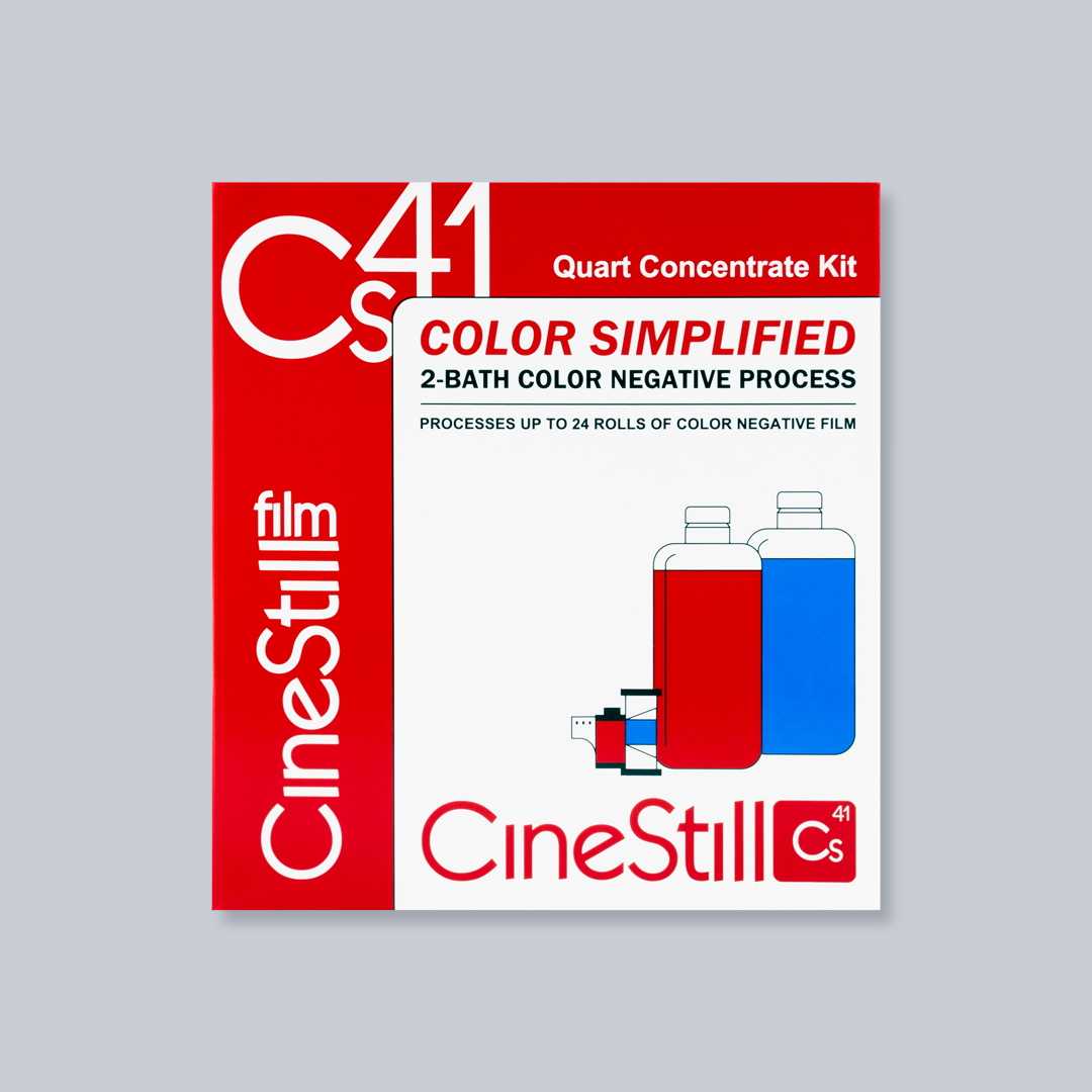 Cinestill C-41 Negatif Film Banyo Kiti
