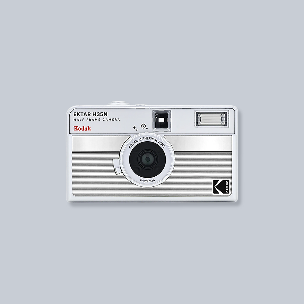 Kodak Ektar H35N Half Frame Kamera - Striped Silver