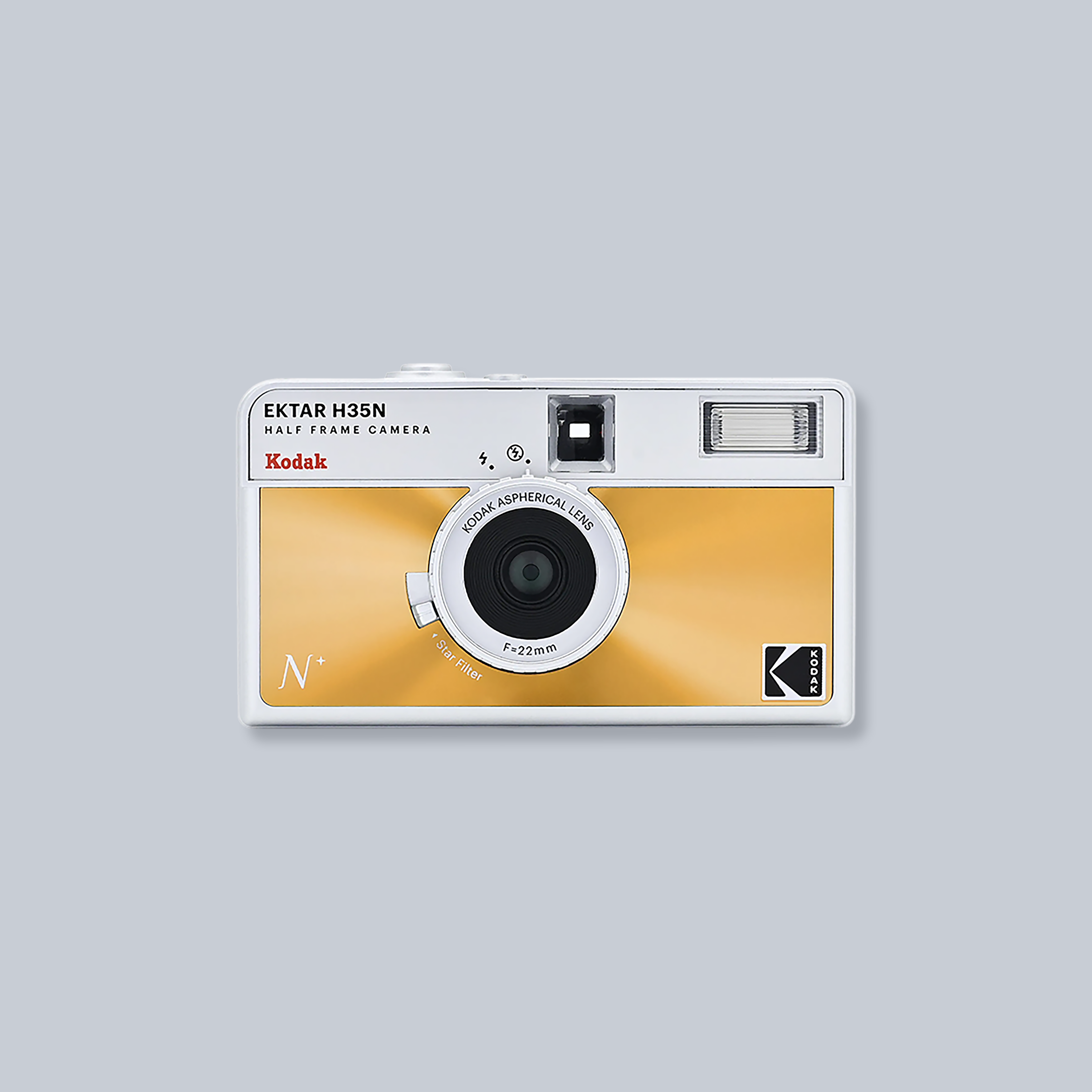 Kodak Ektar H35N Half Frame Kamera - Glazed Orange