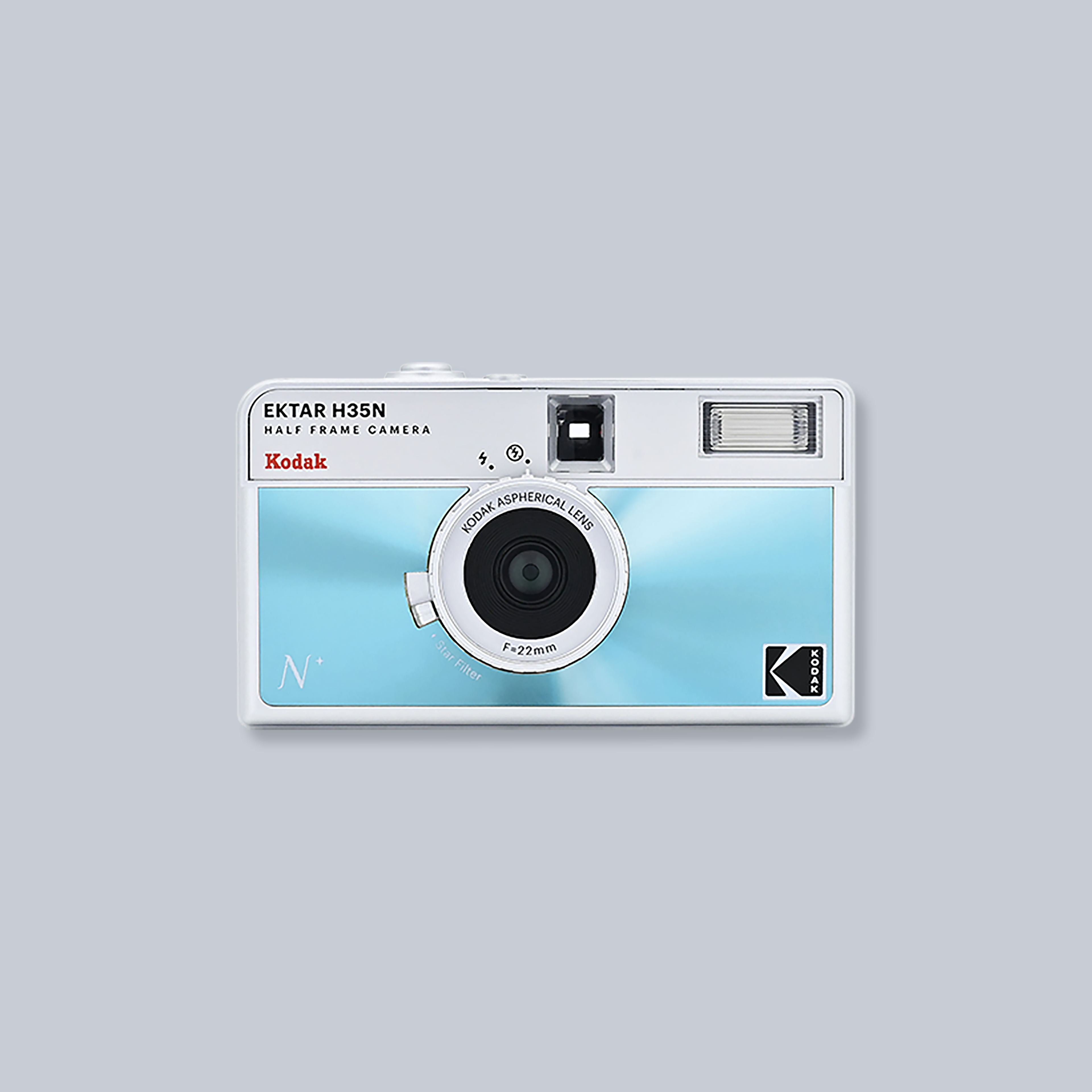 Kodak Ektar H35N Half Frame Kamera - Glazed Blue