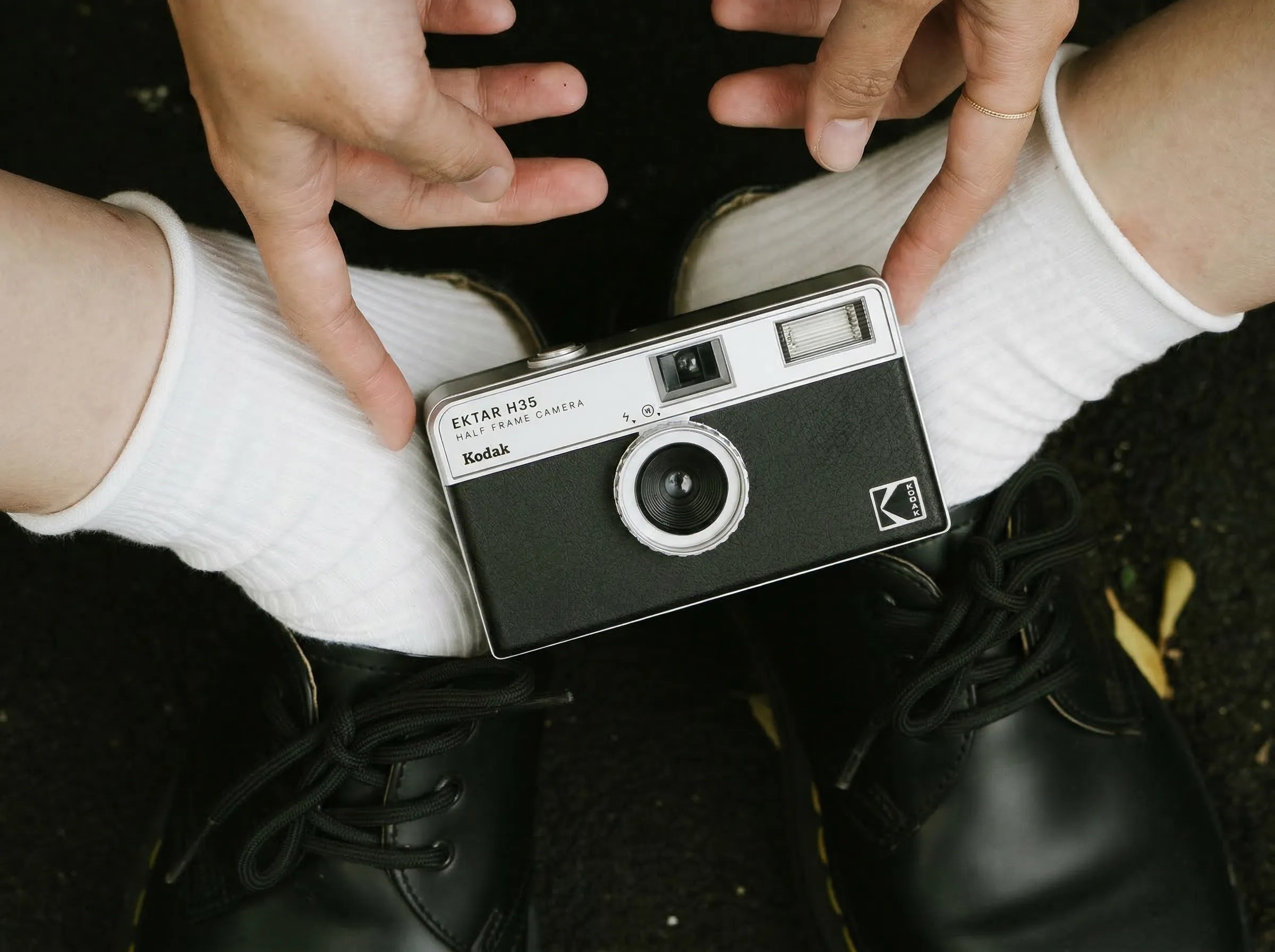 Kodak Ektar H35 Half Frame Kamera - Black