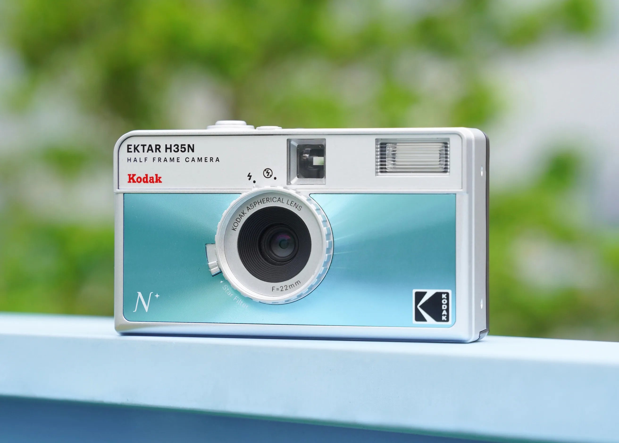 Kodak Ektar H35N Half Frame Kamera - Glazed Blue